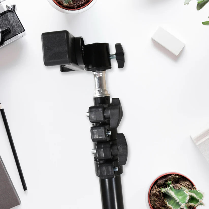 Professional Camera Tripod - Max Height 178cm Adjustable Stand With Multipurpose Head For Photography