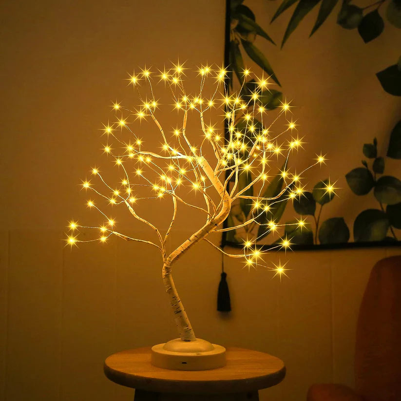 Birch Fairy Lamp