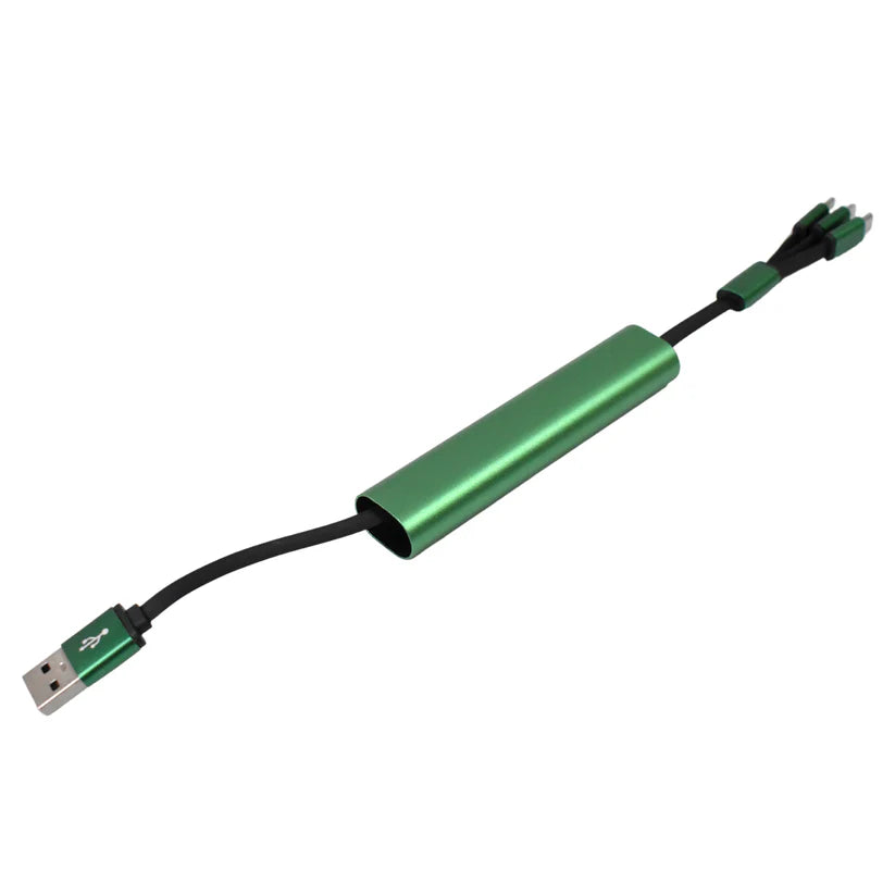 Charging Cable, 3 In 1 Extendable, Data Transmit & Charging Cable (1 Pc)