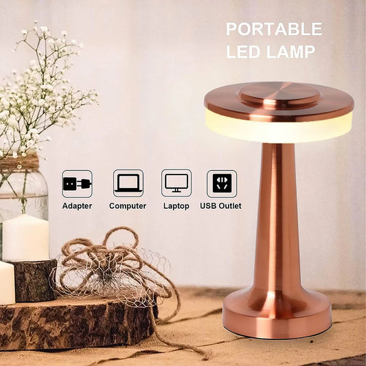 Touch LED Metal Desk Lamp